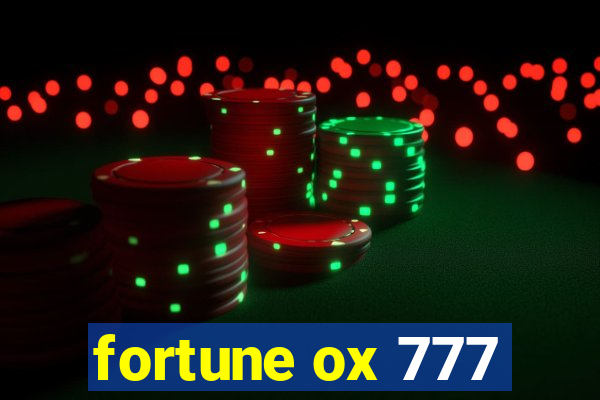 fortune ox 777